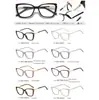 81627 Gafas Transfronterizas Nuevas Tr90 Anti-Luz Azul Tendencia Gafas Planas Ojo de Gato Europeas y Americanas Exportación Marco Óptico de Primavera