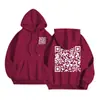 F**K You Hoodie com Código QR Estação Independente Transfronteiriça Tamanho Europeu Unissex Hoodie com Código QR