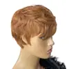 Nova peruca de comércio exterior feminina europeia e americana transfronteiriça cabelo curto feminino cabelo cacheado fofo moda feminina cabelo curto fábrica em estoque atacado
