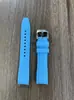 Adecuado para Correa de Reloj Conjunta Omega Swatch Silicona Planeta Luna Arco Correa de Reloj Rolex 20 22mm