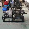 Máquina bobinadora tipo ala bobinador de cable desmontable y máquina bobinadora carrete recuperador de cable de desecho con máquina rectificadora de bobinador