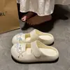 Estilo Sencillo2026 Verano DIY Estrella de Mar Mary Janes Nicho Versátil Slip-on Puntera de EVA Slides Mujer