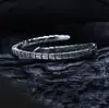 Prata 925 Europeu e Americano Retrô Bracelete Aberto em Formato de Cobra Influenciador da Internet ins Estilo Frio Texturizado Bracelete Joias de Moda de Nicho