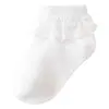 25 calcetines de encaje para niñas de verano, calcetines de algodón de malla fina, calcetines holgados estilo princesa, calcetines de malla para bebé, moda Ins estilo coreano