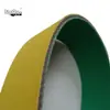 Cinturón plano amarillo verdoso de 5 MM de grosor, cinturón plano de alta velocidad, banda base de película de nailon para molinillo textil, correa de transmisión