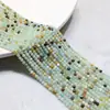 Piedra natural cristal 2mm cuentas redondas cristal jade ágata cuentas lisas beaded diy pulsera collar joyería al por mayor