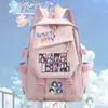 Há muitas protagonistas que são fracassadas. Mochila de mercadoria de anime Anami Kanae para estudantes do sexo masculino e feminino, bolsa escolar bidimensional, bolsa de ombro dupla