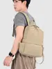 Mochila casual para hombres y mujeres, mochila impermeable de color liso, mochila escolar ligera de gran capacidad para estudiantes, mochila elegante para mujeres