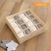 Caja de almacenamiento de ropa interior transfronteriza, cajón a prueba de polvo, calcetines, ropa interior, compartimento, caja de almacenamiento plegable para el hogar