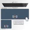 Venda Direta da Fábrica Mouse Pad, Desk Pad, Pad Espesso Resistente a Manchas para Computador, Pad Extra Grande para Teclado Gamer, Apoio de Pulso