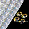 Ab Fantasia Cristal Transparente Vidro Pingente DIY Joias Colar Acessórios Pingente Brincos Pulseira Material Atacado