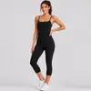 Conjunto de Shorts Deportivos de Cintura Alta Transfronterizos, Ajustados, Moldeadores del Cuerpo, Levanta Glúteos, Fitness, Running Casual, Conjunto de Top Deportivo