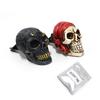 Colgante de aromaterapia con cabeza de fantasma pirata transfronterizo, de resina, para salida de aire de coche, decoración de calavera, accesorios para coche, venta al por mayor