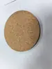 Fabricante direto jogo americano de cortiça base para vaso de cortiça porta-copos de pinho d'água porta-copos de insetos aquáticos base para vaso com isolamento térmico LOGOTIPO imprimível