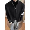 Novedad Otoño 2026 Suéter Cardigan Rayado Estilo Hong Kong Tallas Grandes M-5X JM26870-TeP39