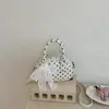 Bolso de Mano Grande de Lunares Lindo Nuevo Verano 2026 Versátil para el Trabajo Bolso de Hombro Estilo Coreano Simple Bolso Cruzado