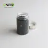 Botella de Plástico Transparente para Mascotas con Tapa de Doble Capa de 300ml Tarro Sellado de Grado Alimenticio para Miel Polvo Dendrobium Rodajas de Ginseng Americano Tarro para Material Medicinal