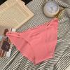 Para Pomelo-Alto Dividido Puro Querer Sin Costuras Hielo Seda Ropa Interior para Niñas Hueca Cintura Baja Correa Delgada Transpirable Secado Rápido Bragas para Mujeres