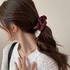 Celebridad de Internet Mismo Estilo Anillo para el Cabello Sentido Avanzado Cuerda para el Cabello Accesorios para el Cabello Versátiles Diarios Simples Anillo para el Cabello Intestino Grueso Cuerda para el Cabello Anillo para el Cabello Bola Baja