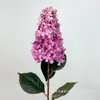 Pagoda de Alta Belleza Hortensia Flor Artificial Simulada Decoración de Piso para Hogar Sala de Estar Boda Decoración de Accesorios Florales para Bodas