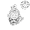 Colgante Retro de Plata Pura Sun Wukong S999 Rey Mono Antiguo Seiko Collar de Plata de Ley Joyería de Plata Estereoscópica Colgante para Hombre