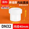 Conector de Tubería Roscado Interno Rongsheng PVDF Paso Directo Soldadura por Fusión en Caliente Resistente a Altas Temperaturas Fuerte Resistencia a Ácidos y Álcalis