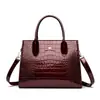 2026 Nueva Bolsa para Madres de Mediana Edad, Bolso de Mano de Moda y de Alta Gama de Gran Capacidad, Bolso de Hombro Cruzado Simple para Viajes Diarios