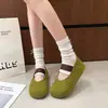 Sandálias Birkenstock estilo casual para mulheres, novo modelo outono e inverno 2026, confortáveis e versáteis, modelo slip-on com bico redondo, sapatos versáteis e confortáveis com sola grossa