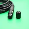 Tampas de Poeira Macho e Fêmea XLR Capas Protetoras Plugues Anti-Ferrugem Rosto de Boneco Placa de Som Amplificador Cabo de Áudio Cabo XLR Balanceado