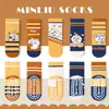 Nuevos Calcetines Antideslizantes para Niños Primavera y Otoño Calcetines de Media Pantorrilla Calcetines Lisos para Niños Clase A Primavera y Otoño Calcetines de Suelo para Interiores con Puntos de Gel
