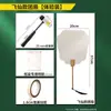 Kit de Ferramentas para Tingimento e Esfregamento de Plantas Pacote de Materiais Leque Redondo Pacote de Lona Impressão e Tingimento Esfregamento Alúmen Agente Fixador de Cor