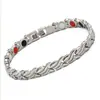 Pulseras Europeas y Americanas Transfronterizas Más Vendidas para Hombres y Mujeres Forma de Pez Pequeño Espiga de Trigo Pulsera Magnética Brazalete de Metal para Pareja Tobillera Joyería