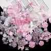 Barroco Nacarado Árbol Flor Mariposa Mixto Bolsa de la Suerte Hecho a Mano DIY Crema Epoxi Funda para Teléfono Accesorios de Joyería