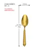 Cucharita de Acero Inoxidable con Patrón Diagonal para Uso en Casa, Cucharita Pequeña Elegante, Cucharita Creativa para Remover Té de la Tarde y Café, Cucharita Multiusos