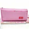 Estuche Nuevo de Gran Capacidad de Color Sólido, Alta Calidad, Resistente a Manchas, Bolsa de Papelería Simple, Material Oxford, Se Puede Imprimir con Logo para Uso Transfronterizo