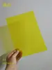 Tres colores primarios lámina de plástico PVC transparente DIY plástico duro película protectora decorativa película A4 jardín de infantes hecho a mano