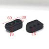 Tapón interior de PE para tubo, tapón antideslizante para muebles, mesa y silla, cubierta antipolvo sellante, tapón anti-cuerpos extraños, tapa para tubo, tapón de PE de dos hojas para tubo