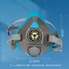 Máscara de Gás Puda Fd-8018, Máscara de Gás com Filtro Único Fd-411, Máscara de Gás Meio Facial Fd-8016