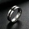 Anillo Sencillo de Acero Inoxidable en Forma de Cruz para Hombre, Anillo de Banda Lisa de Acero de Titanio que no se decolora, Estilo de Negocios, Sensación de Alta Gama, Anillo para Dedo Índice de Hombre