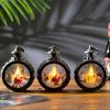 Adornos navideños, luz nocturna retro, regalo luminoso, adornos para ventanas, accesorios de diseño de escritorio, colgante de atmósfera