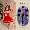 Vestido Hemei de Natal Sem Alças, Conjunto de Uniforme Sexy de Coelho Sem Mangas