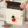 Cesta colgante para mesita de noche, Cubo de basura para dormitorio, Elegante contenedor de almacenamiento colgante con tapa para la cama, Esenciales para dormitorio para estudiantes