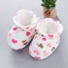 Zapatos de bebé de otoño calcetines de suela blanda Primavera para bebé recién nacido niño y niña pies protectores para bebé 0-1 año niño pequeño 3-6 meses sin caerse zapatos de tela
