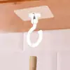 Gancho Giratório, Sem Furar, Gancho de Teto e Parede Sem Marcas, Gancho Doméstico, Gancho Adesivo Multifuncional à Prova de Umidade para Banheiro e Cozinha
