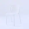 Cadeira de jantar simples Mesa e cadeira doméstica Cadeira de plástico Poltrona empilhável Cadeira de lazer Cadeira de varanda Cadeira ao ar livre Cadeira de praia