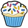 Nuevos Accesorios para Fiesta Decoración Plana de Postre Accesorios para Joyería DIY Parche Suave de PVC de Dibujos Animados para Pastel de Cumpleaños