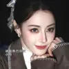 Pendientes de Aro de Perla Estilo Song Jia con Aguja de Plata S925 para Mujer Modelo Nuevo 2026 Pendientes de Aro Únicos de Lujo de Gama Alta