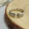 Anillo Lindo de Pata de Gato para Hombres y Mujeres, Anillo Abierto de Animal Moderno y Simple, Anillo de Pareja para el Día de San Valentín