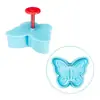 Modelo de galleta caliente de Pascua transfronterizo creativo de dibujos animados Pascua 3D tridimensional prensa para hornear molde para pastel