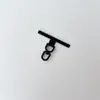 Cordão para Celular Rotativo 360 graus em Aço Inoxidável Espaçador Clipe Metálico Ultrafino Peça de Conexão Anti-Perda Patch Traseiro Universal